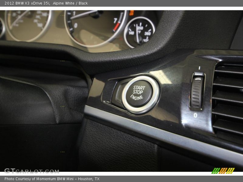 Alpine White / Black 2012 BMW X3 xDrive 35i
