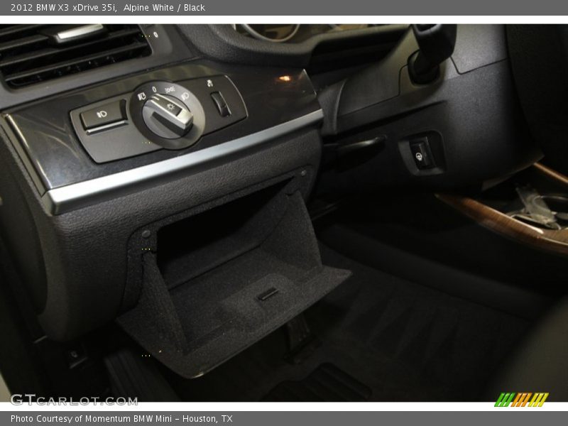 Alpine White / Black 2012 BMW X3 xDrive 35i