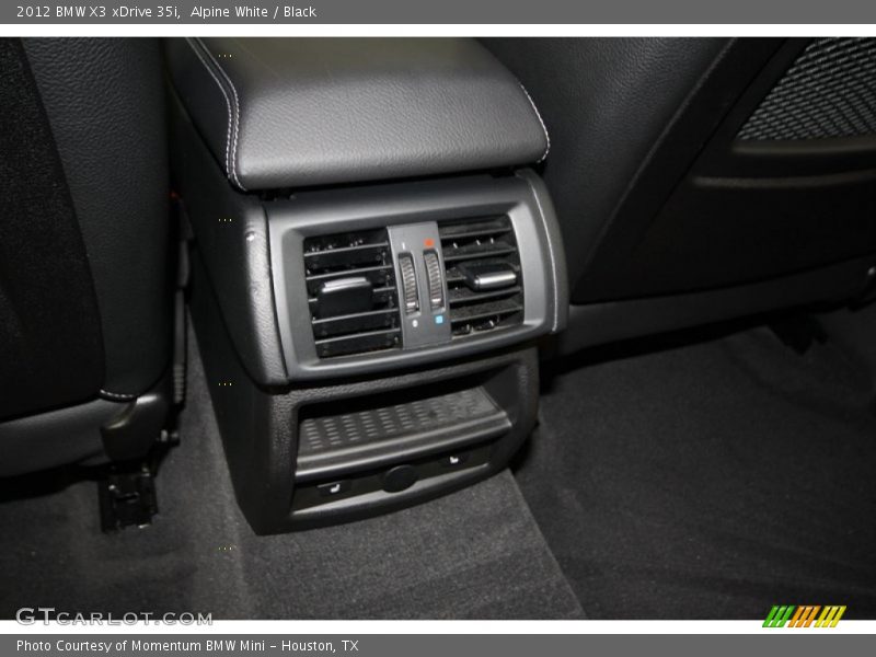 Alpine White / Black 2012 BMW X3 xDrive 35i