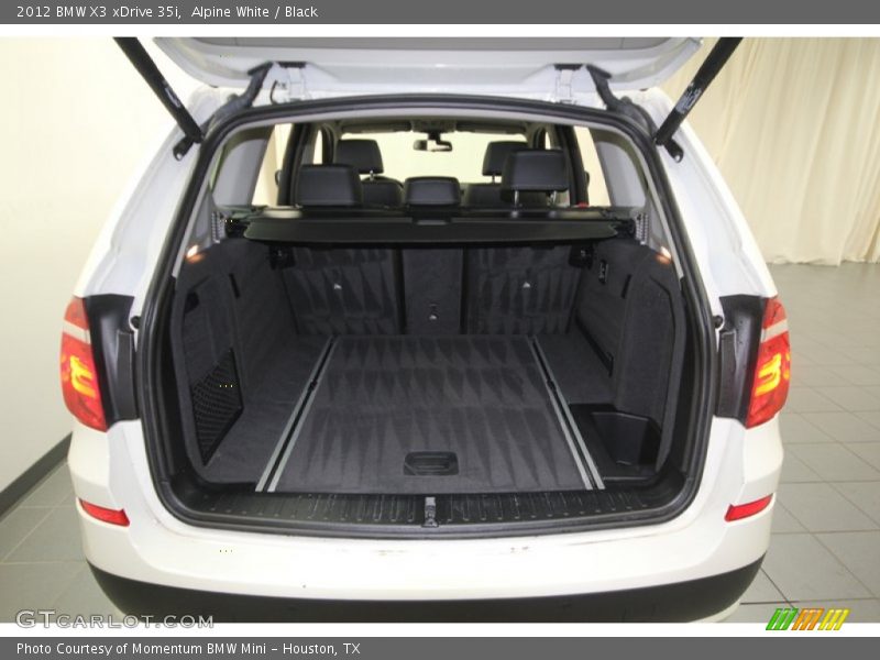 Alpine White / Black 2012 BMW X3 xDrive 35i