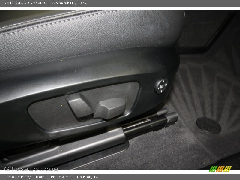 Alpine White / Black 2012 BMW X3 xDrive 35i