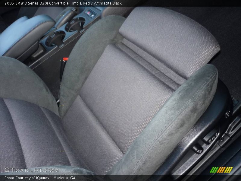 Imola Red / Anthracite Black 2005 BMW 3 Series 330i Convertible