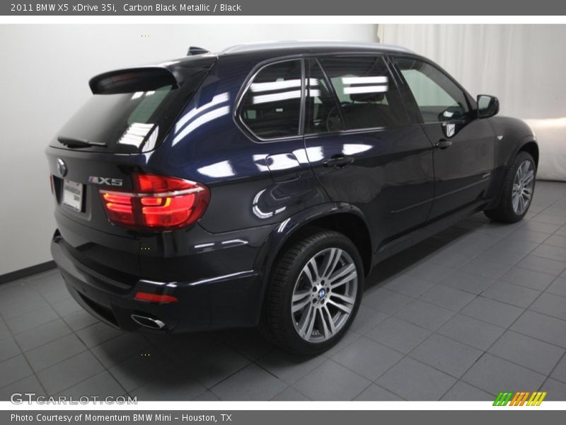 Carbon Black Metallic / Black 2011 BMW X5 xDrive 35i