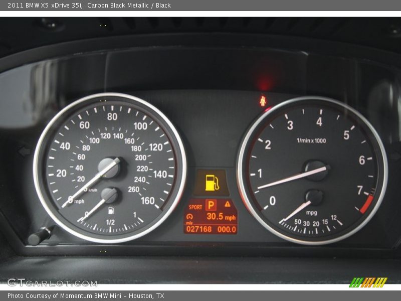  2011 X5 xDrive 35i xDrive 35i Gauges