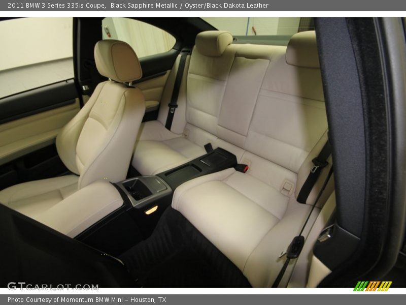 Rear Seat of 2011 3 Series 335is Coupe