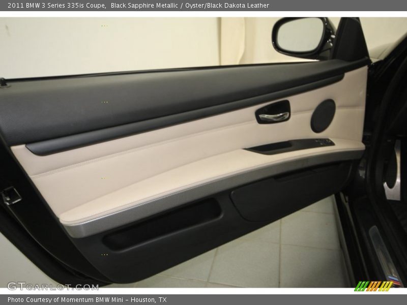Black Sapphire Metallic / Oyster/Black Dakota Leather 2011 BMW 3 Series 335is Coupe