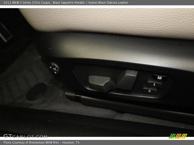 Black Sapphire Metallic / Oyster/Black Dakota Leather 2011 BMW 3 Series 335is Coupe