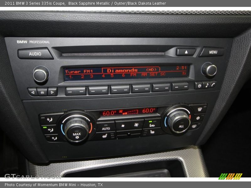 Controls of 2011 3 Series 335is Coupe