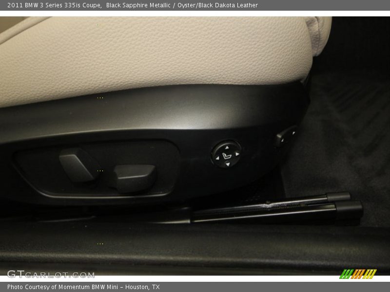 Black Sapphire Metallic / Oyster/Black Dakota Leather 2011 BMW 3 Series 335is Coupe