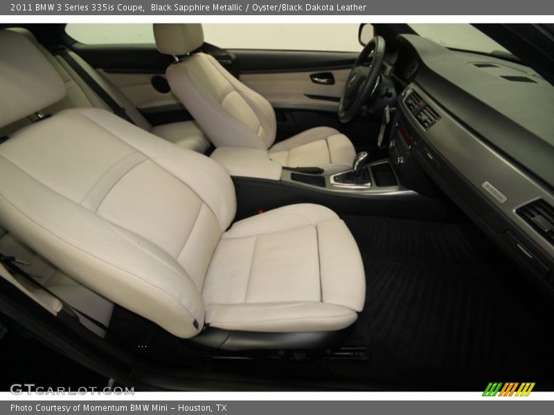 Black Sapphire Metallic / Oyster/Black Dakota Leather 2011 BMW 3 Series 335is Coupe