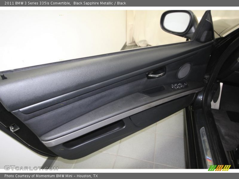 Black Sapphire Metallic / Black 2011 BMW 3 Series 335is Convertible
