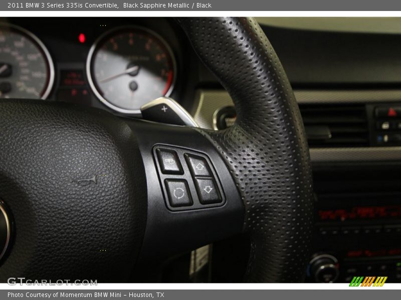 Controls of 2011 3 Series 335is Convertible