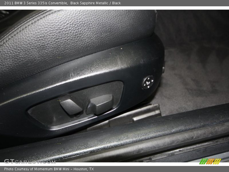 Black Sapphire Metallic / Black 2011 BMW 3 Series 335is Convertible