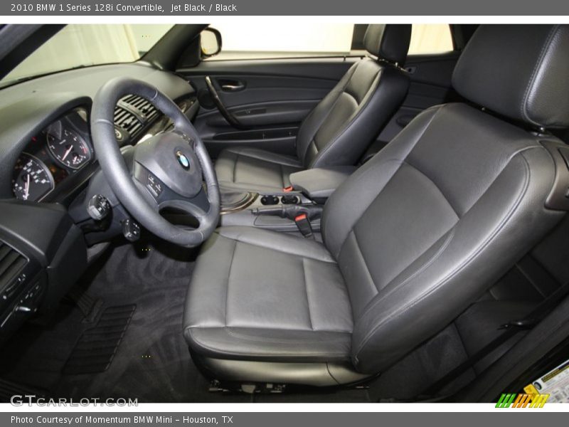 Front Seat of 2010 1 Series 128i Convertible