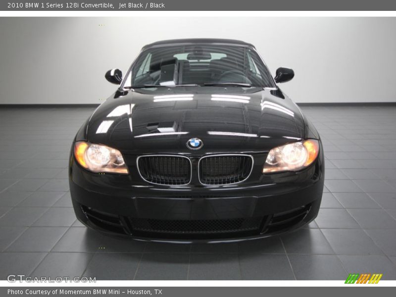 Jet Black / Black 2010 BMW 1 Series 128i Convertible