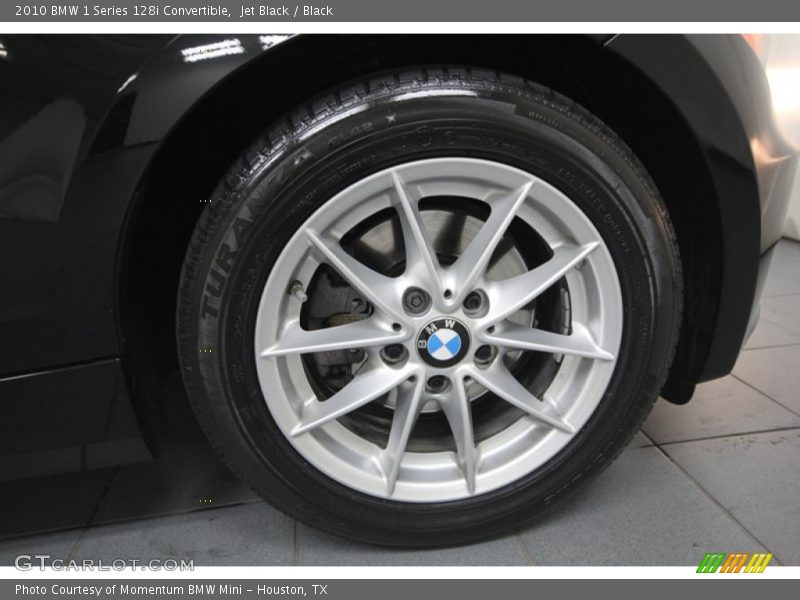 Jet Black / Black 2010 BMW 1 Series 128i Convertible