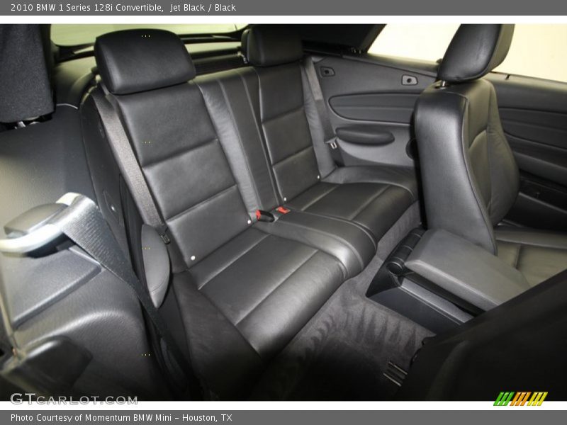 Rear Seat of 2010 1 Series 128i Convertible