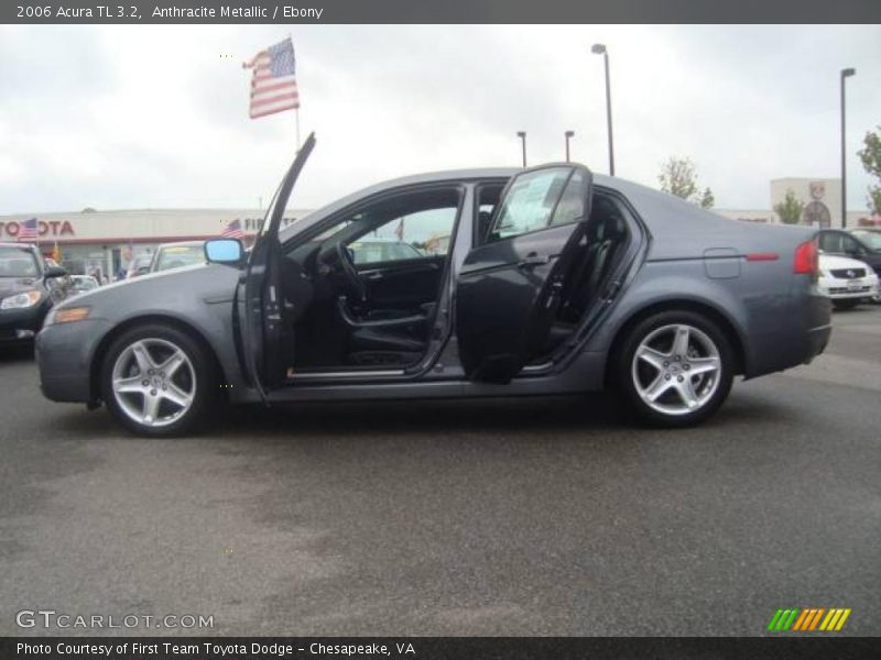 Anthracite Metallic / Ebony 2006 Acura TL 3.2