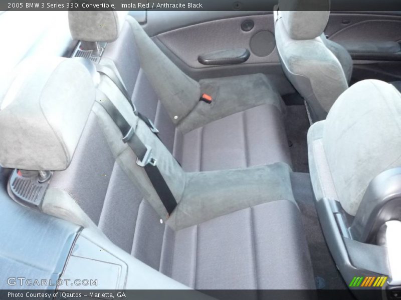 Imola Red / Anthracite Black 2005 BMW 3 Series 330i Convertible