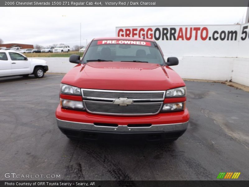 Victory Red / Dark Charcoal 2006 Chevrolet Silverado 1500 Z71 Regular Cab 4x4