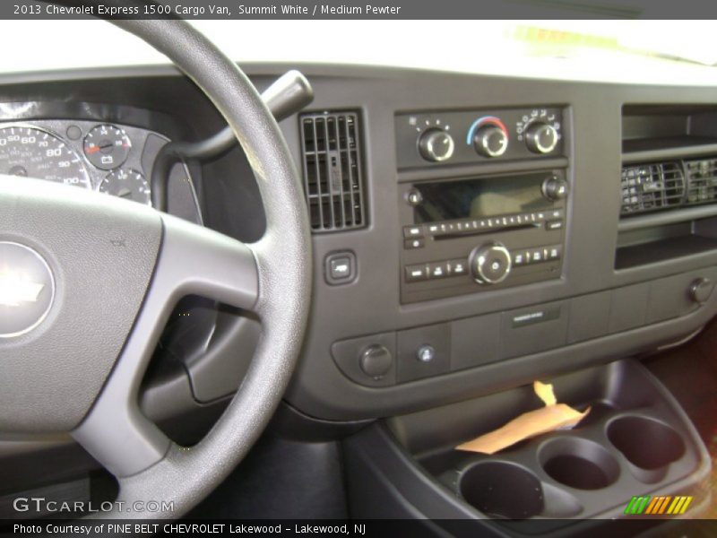 Summit White / Medium Pewter 2013 Chevrolet Express 1500 Cargo Van