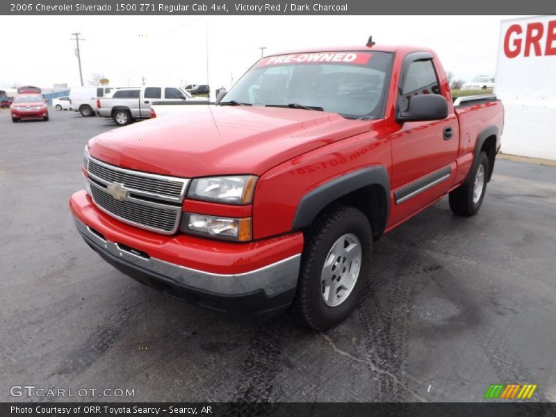 Victory Red / Dark Charcoal 2006 Chevrolet Silverado 1500 Z71 Regular Cab 4x4