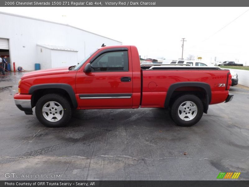 Victory Red / Dark Charcoal 2006 Chevrolet Silverado 1500 Z71 Regular Cab 4x4