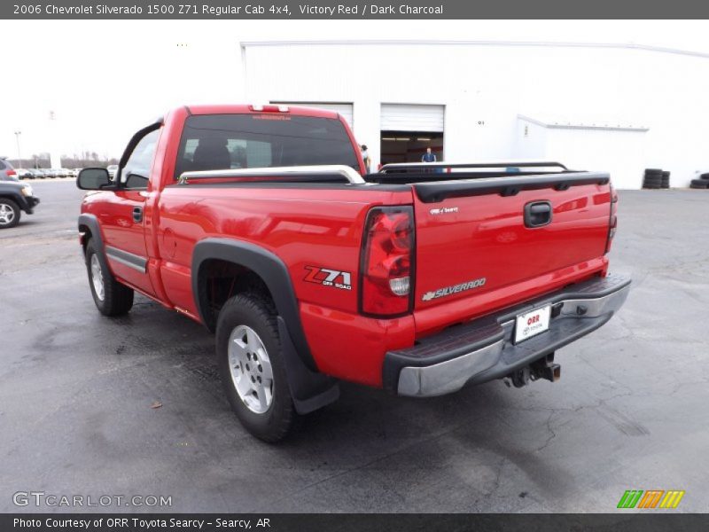 Victory Red / Dark Charcoal 2006 Chevrolet Silverado 1500 Z71 Regular Cab 4x4