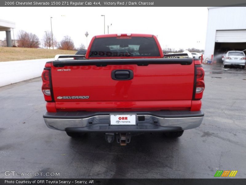 Victory Red / Dark Charcoal 2006 Chevrolet Silverado 1500 Z71 Regular Cab 4x4