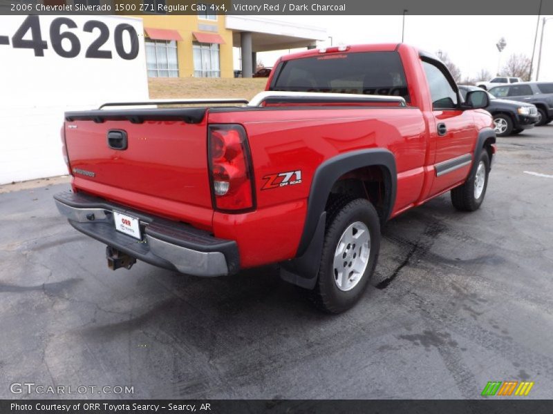Victory Red / Dark Charcoal 2006 Chevrolet Silverado 1500 Z71 Regular Cab 4x4