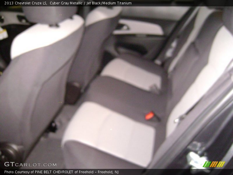 Cyber Gray Metallic / Jet Black/Medium Titanium 2013 Chevrolet Cruze LS
