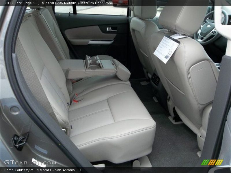 Mineral Gray Metallic / Medium Light Stone 2013 Ford Edge SEL