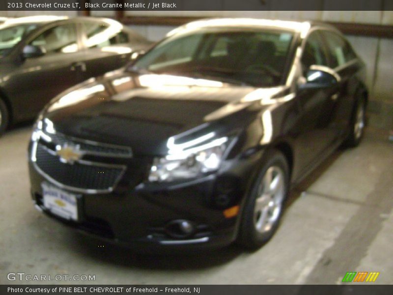 Black Granite Metallic / Jet Black 2013 Chevrolet Cruze LT