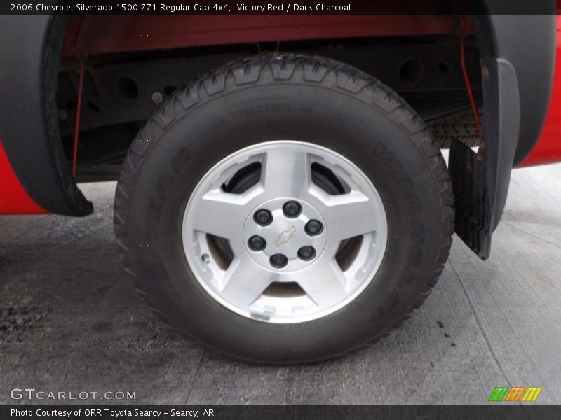 Victory Red / Dark Charcoal 2006 Chevrolet Silverado 1500 Z71 Regular Cab 4x4