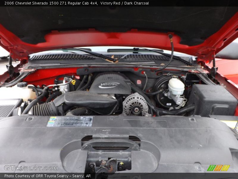 Victory Red / Dark Charcoal 2006 Chevrolet Silverado 1500 Z71 Regular Cab 4x4