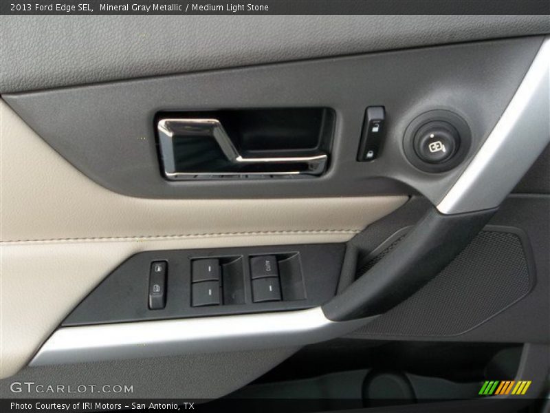 Mineral Gray Metallic / Medium Light Stone 2013 Ford Edge SEL