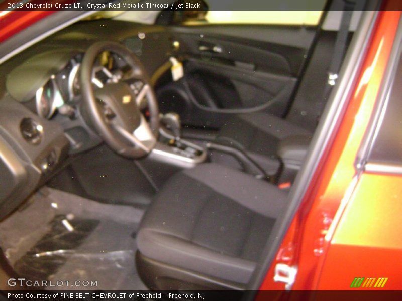 Crystal Red Metallic Tintcoat / Jet Black 2013 Chevrolet Cruze LT