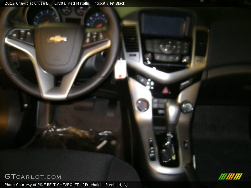 Crystal Red Metallic Tintcoat / Jet Black 2013 Chevrolet Cruze LT