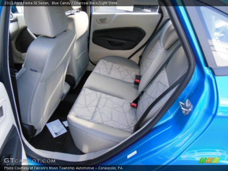 Blue Candy / Charcoal Black/Light Stone 2013 Ford Fiesta SE Sedan