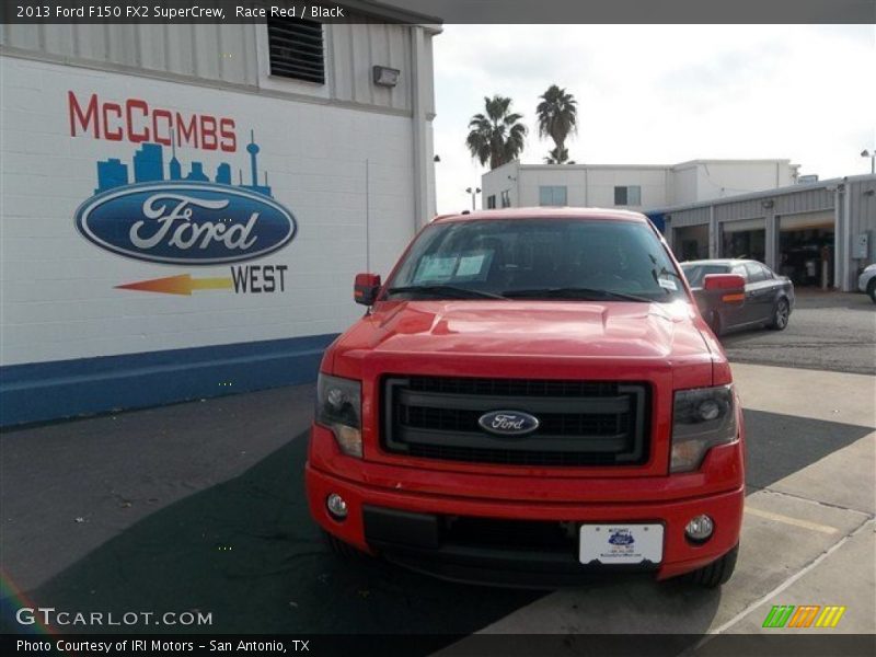Race Red / Black 2013 Ford F150 FX2 SuperCrew