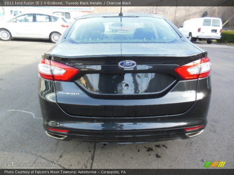 Tuxedo Black Metallic / Charcoal Black 2013 Ford Fusion SE 2.0 EcoBoost