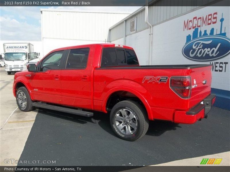 Race Red / Black 2013 Ford F150 FX2 SuperCrew