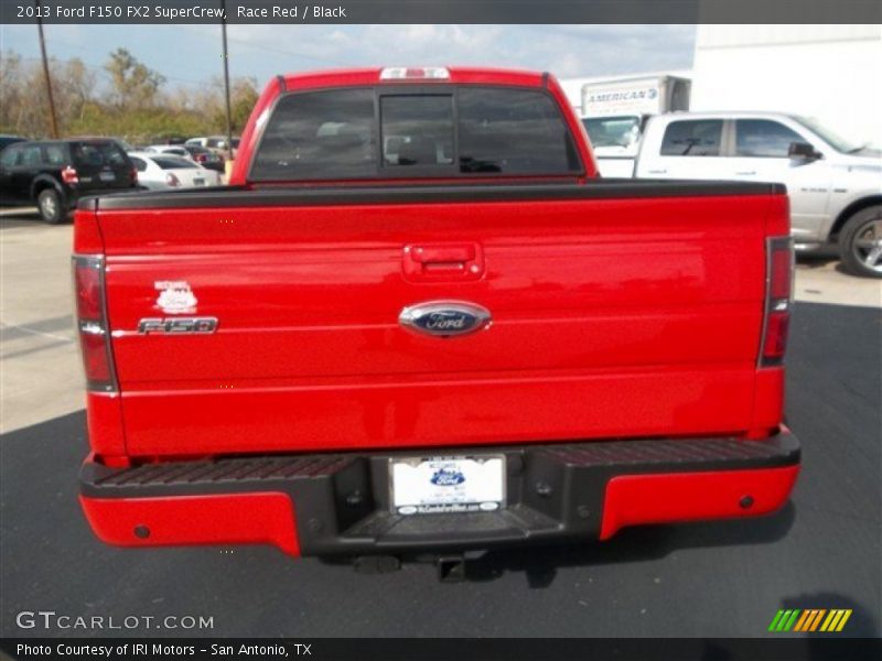 Race Red / Black 2013 Ford F150 FX2 SuperCrew