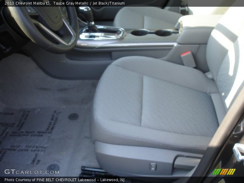 Taupe Gray Metallic / Jet Black/Titanium 2013 Chevrolet Malibu LS