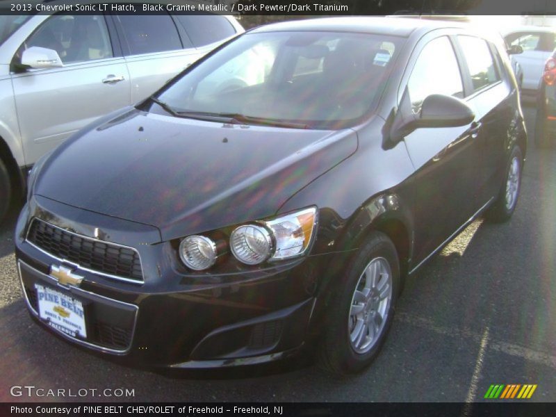 Black Granite Metallic / Dark Pewter/Dark Titanium 2013 Chevrolet Sonic LT Hatch