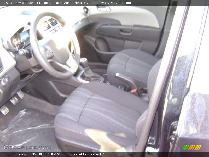 Black Granite Metallic / Dark Pewter/Dark Titanium 2013 Chevrolet Sonic LT Hatch