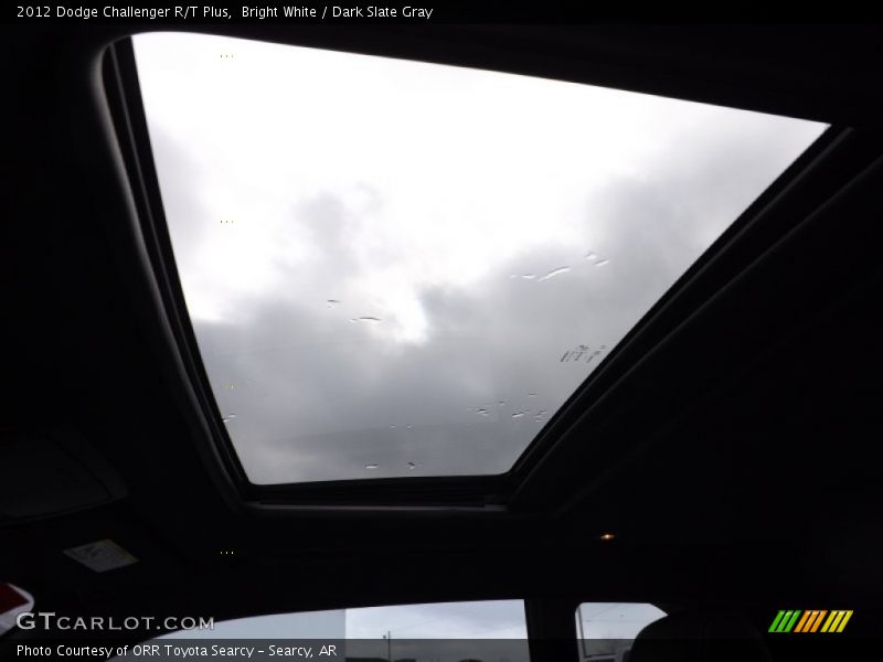 Bright White / Dark Slate Gray 2012 Dodge Challenger R/T Plus
