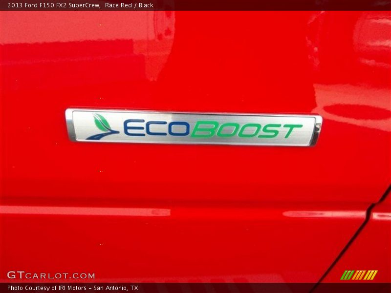 Race Red / Black 2013 Ford F150 FX2 SuperCrew