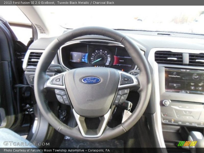  2013 Fusion SE 2.0 EcoBoost Steering Wheel