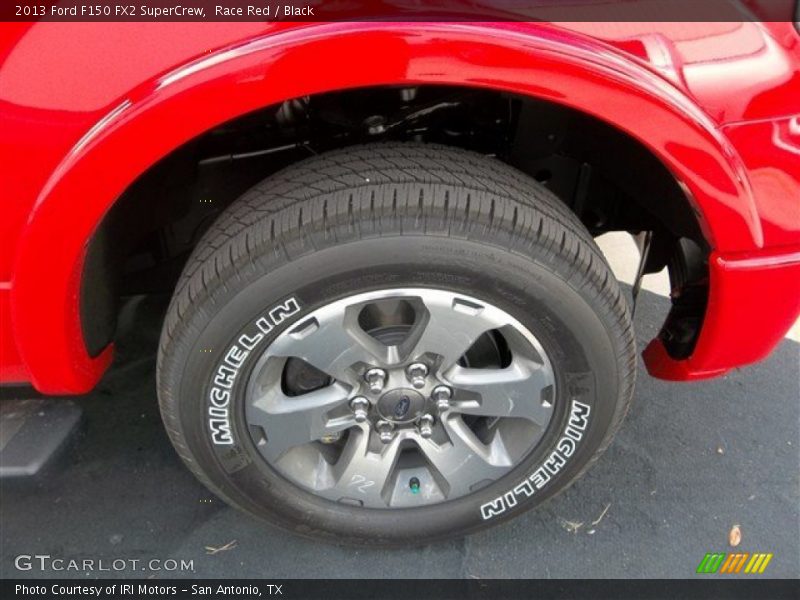 Race Red / Black 2013 Ford F150 FX2 SuperCrew